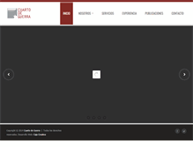 Tablet Screenshot of cuartodeguerra.com.mx